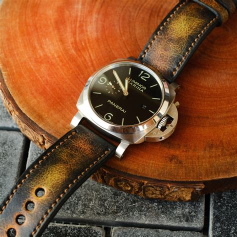 panerai pam 48 distressed leather strap|Panerai .